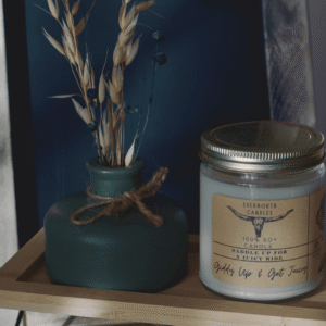 Giddy Up & Get Juicy - Peach, Grapefruit & Pineapple Soy Candle - Passionfruit, Mango & Coconut Blend